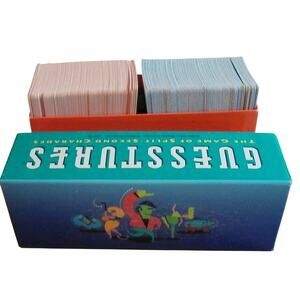 Guesstures Replacement Cards 1990 Milton Bradley 4113 Vintage